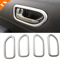 For Nissan X-Trail T31 X trail 2008 2009 2010 2011 2012 2013 ABS Chrome Car Inner Door Bowl Decoration Strip Trim Accessories