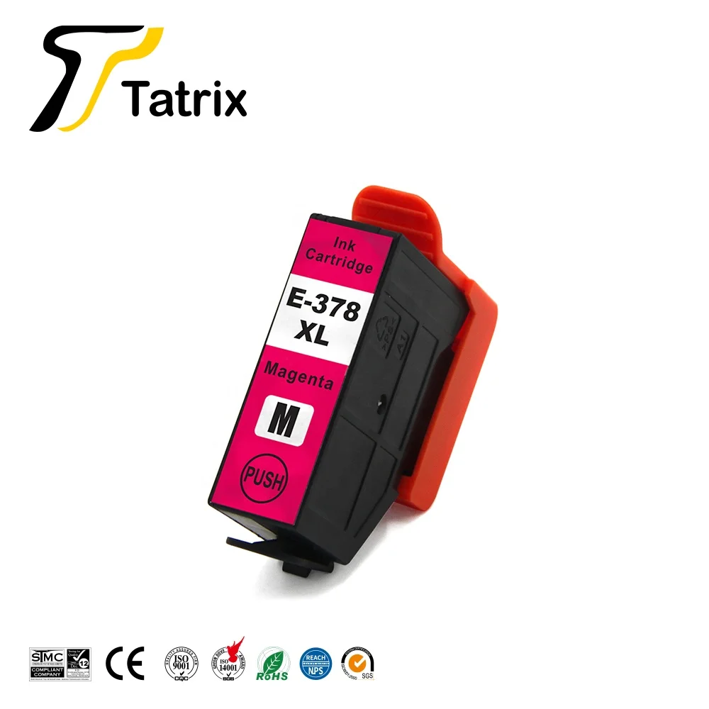 Tatrix For Epson 378XL T378XL Color Compatible Printer Ink Cartridge for Epson XP-8500/XP-8505/XP-8600/XP‑8605/XP-8700/XP-15000 - view 3