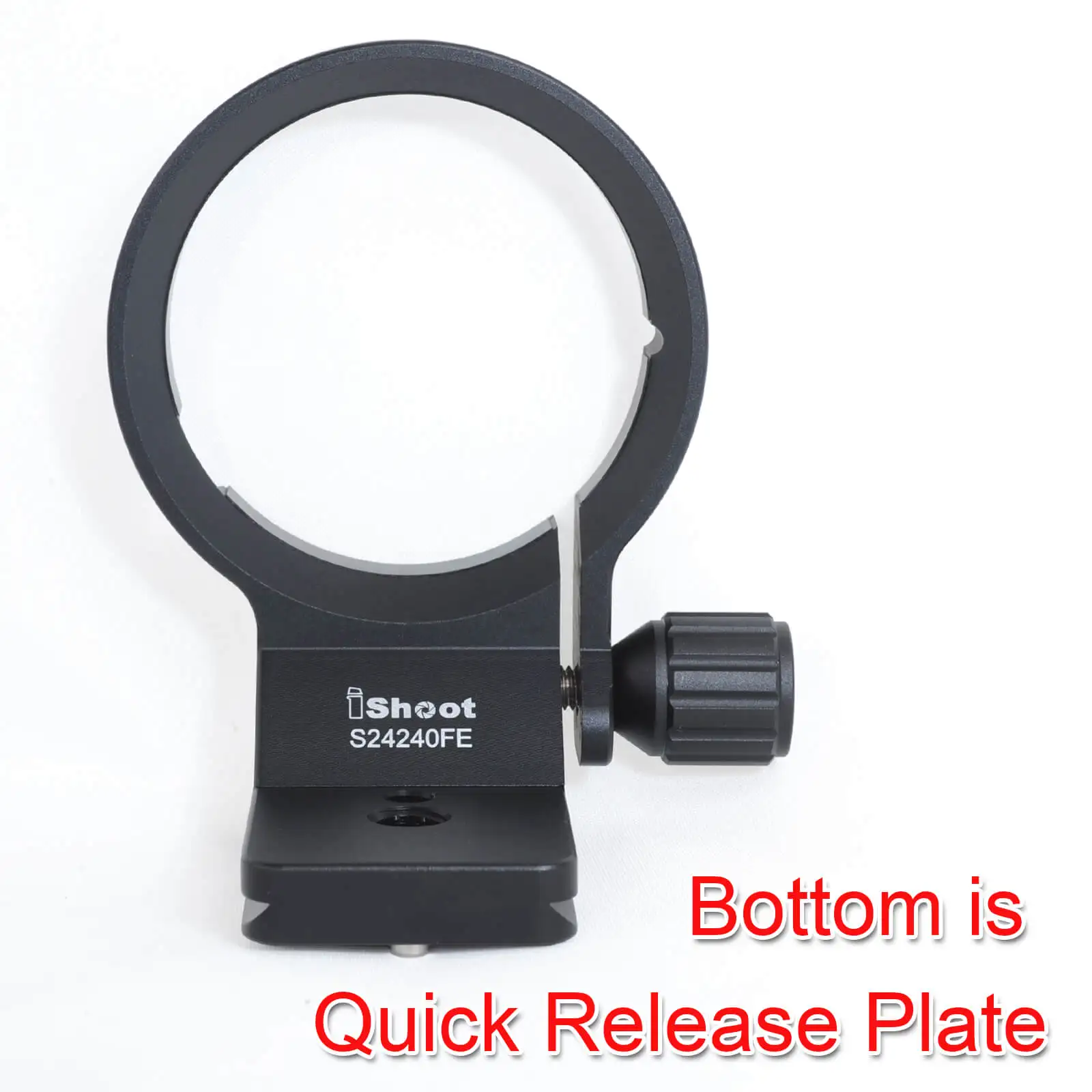 Tripod Mount Collar Ring with Quick Release Plate for Sony FE 85mm F1.4 GM, FE 90mm F2.8 Macro G OSS, FE 50mm f/2.8 Macro