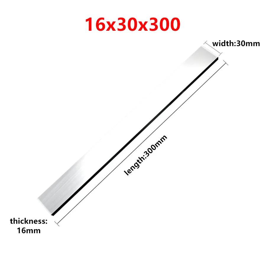 16*20*300 16x25x300 16x35x300 coltello in acciaio bianco ad alta velocità in acciaio 16*40*300 16x45x300 16*50*300 HSS Fly Cutter CNC barra degli utensili del tornio