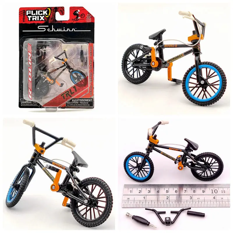 FLICK TRIX miniaturowe BMX pełne rowerowe PREMIUM DeathTrap zabawki rowerowe Model odlewu prezent