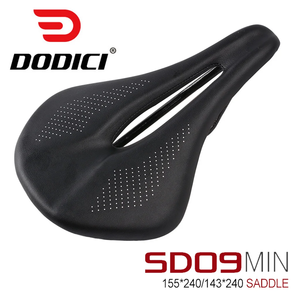 

DODICI 145g Comfortable Short Widen Carbon PU Saddle Ultralight Road Bike MTB Cycling Bicycle Seat