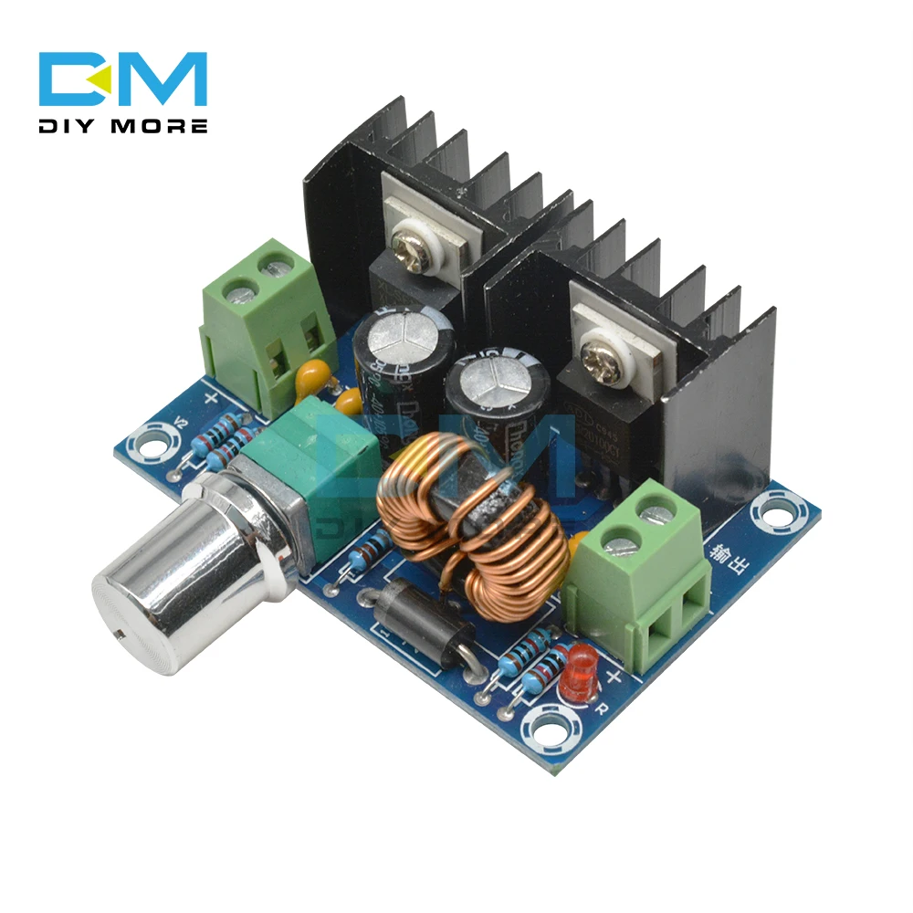 XH-M401 DC-DC Step Down Buck Converter Power Supply Module XL4016E1 PWM Adjustable 4-40V To 1.25-36V 8A 200W Step Down Board