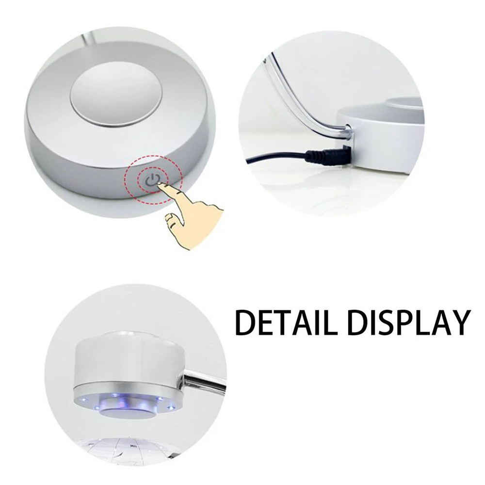 High-tech 8 Inch Magnetic Levitation Globe With LED Light Electronic Floating Globe for Child Home Bedroom decor Christmas gifts