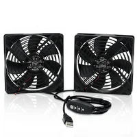 SXDOOL 120mm DC 5V ventilador USB chasis de computadora de minería radiador de estación de trabajo 12cm 120mm x 25mm ventilador de refrigeración de servidor de enrutador de alta velocidad