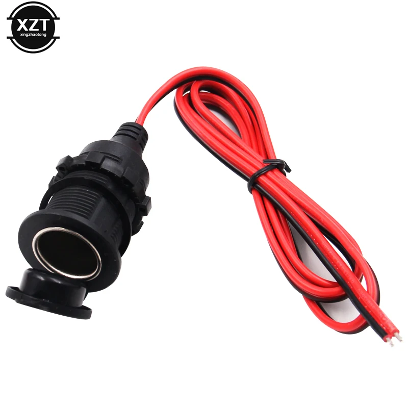 Car Cigarette Socket 12/24 V DC Female Car Charger Cigar Lighter Plug Car Accessory Cigar Power Plug Adapter Plug