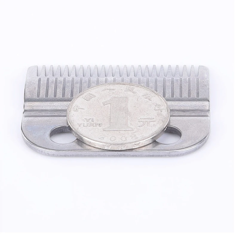 Lame tagliaunghie staccabili professionali in acciaio inossidabile da 2 pezzi con accessori per lame di ricambio a 2 fori