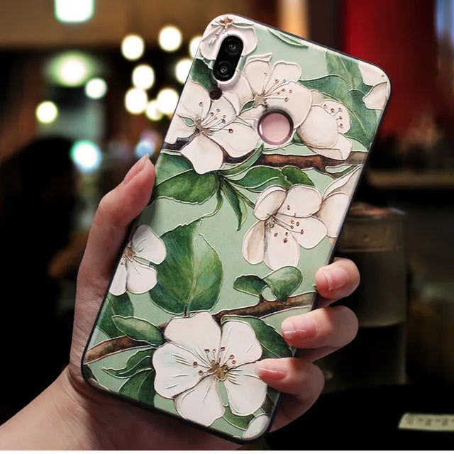 For Huawei p30 lite Case 3D Relief Emboss Soft Silicon Phone Back Cover For Huawei p20 lite p30lite phone cases p 30 P60 Pro