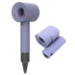 Travel Protective Silicone Case Cover For Dyson Hair Dryer Washable Anti-Scratch Shockproof Dust Proof Case