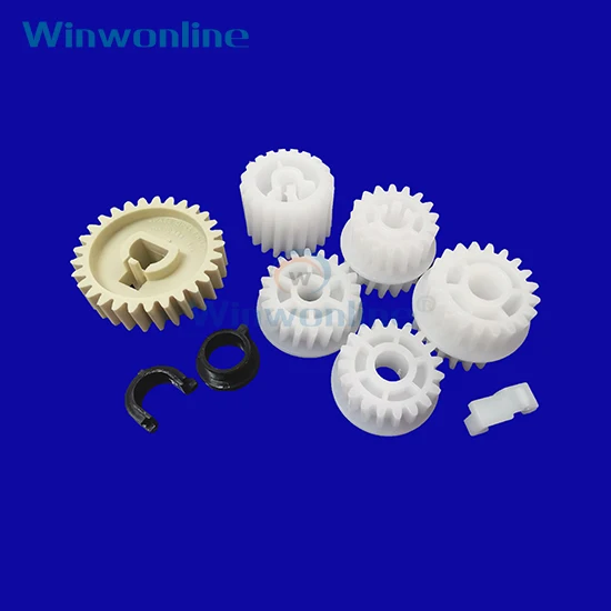 1set Replacement gear kit CB414-67923 RU5-0956 RU5-0957 RU5-0958 RU5-0959 RU5-0964 RU5-0966 BUSHING For HP P3005 3027 M3035