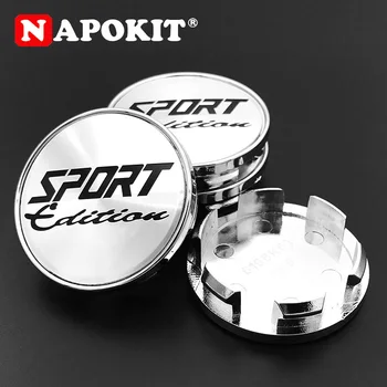 4 ชิ้น/ล็อต 53 มม.OD 48 มม.ID SPORT Edition ศูนย์ล้อรถหมวก RIM HUB CAP ป้องกันฝุ่น