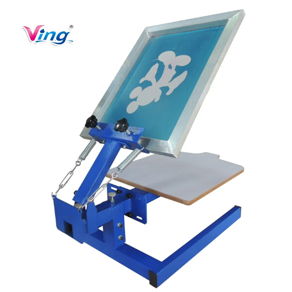 Brandnew 1 Color 1 Station Silk Screen Printing Machine 1-1 Press DIY T-Shirt Printing