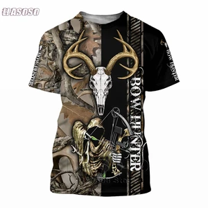 NEU 3D Lyasoso während der Tierjagd T -Shirts Reaperree Camo Harajuku Streetwear Unisex Grafik t -Shirts großer Abmessungen 12 Hauptverkaufs -Realtree -Shirt - №8
