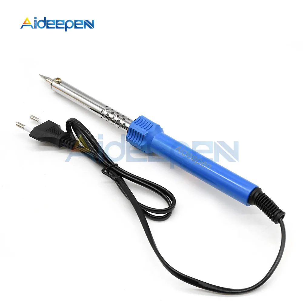 

Aideepen AC 220V Electric Soldering Iron External Hand Welding Solder Tool 60w Heat Pencil Soldering Tool EU Plug