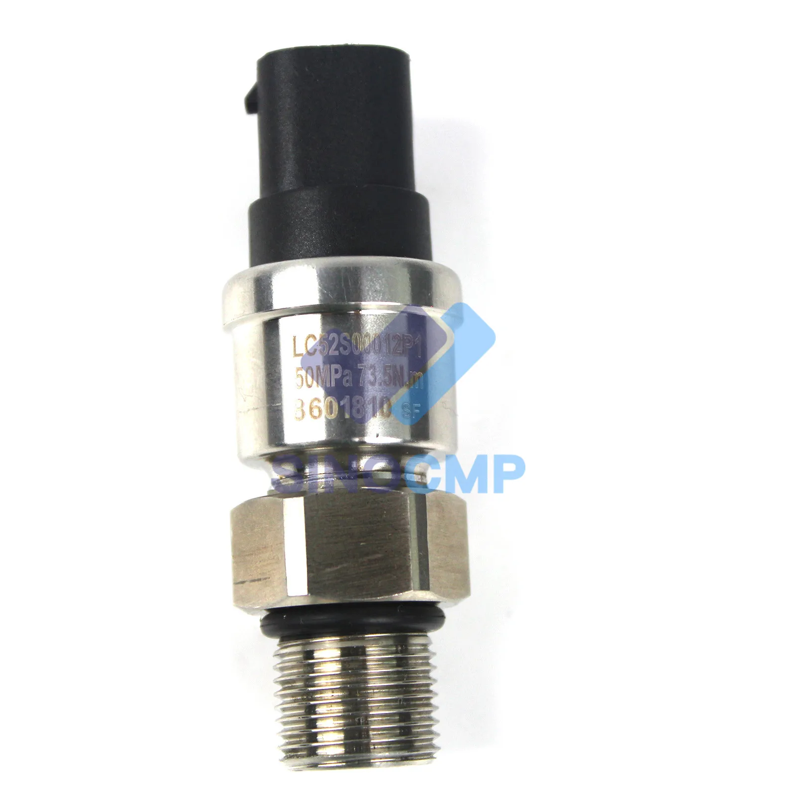 Sensor de alta presión LC52S00012P1 YY52S00033F1 50Mpa con 3 pines para Kobelco SK160LC/210LC/250LC/290LC/330LC-6E SK200/200LC-6ES