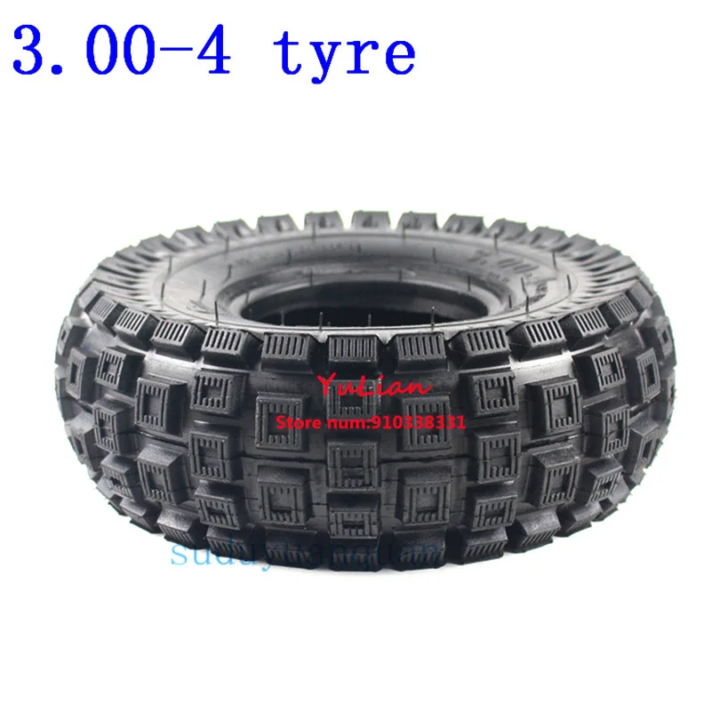 Off-Road Tyre Accessories 3.00-4 Tires Inner Tube for Razor E300 Scooter GO-KART Utility Dolly Hand Truck Electric/Gas Scooter