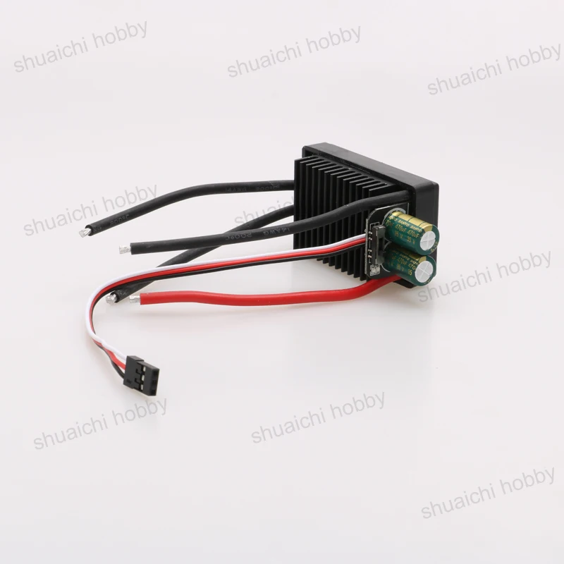 1 pces 10.5v-26v 100a escovado bidirecional esc controlador de velocidade elétrica de alta potência ubec 5v 3a para rc cortador de grama/robôs de combate