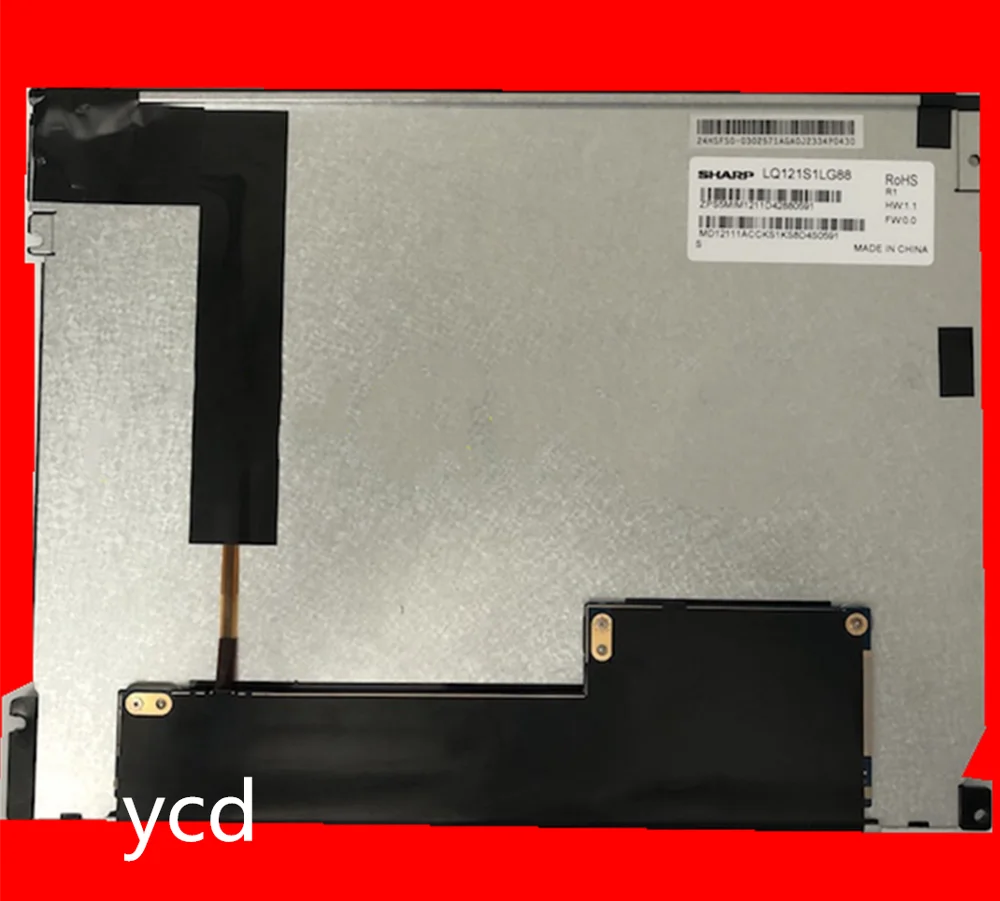 12.1 inch LED industrial display LQ121S1LG88 high brightness LCD screen internal screen