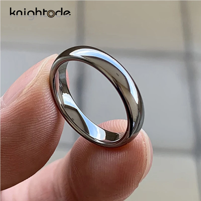 High Quality Tungsten Carbide Ring Wedding Engagement Ring For Men Women Domed Band Polished Shiny Comfort Fit 8/6/4/2mm - Image 5