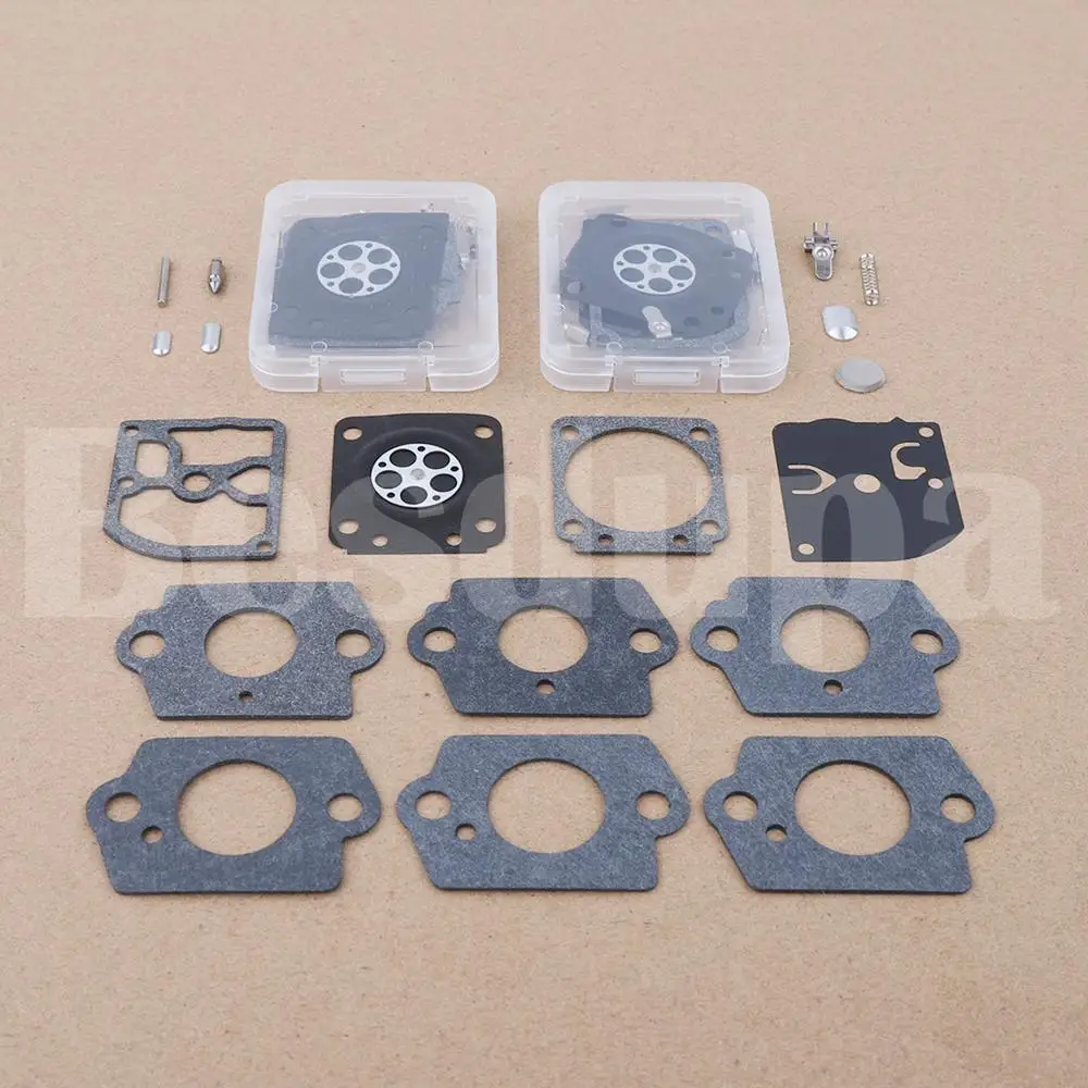 3x Carburetor Rebuild Repair Kit For Stihl FS55 FS120 FS200 FS250 FS300 FS350 SH55 SH85 BG 45 46 55 65 85 Trimme Zama RB-89 Carb