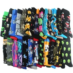 Chaussettes en coton Happy Funny pour hommes, conception extraterrestre, planète, requin, elin, unisexe, nouveauté, équipage de dinosaure, planche à roulettes