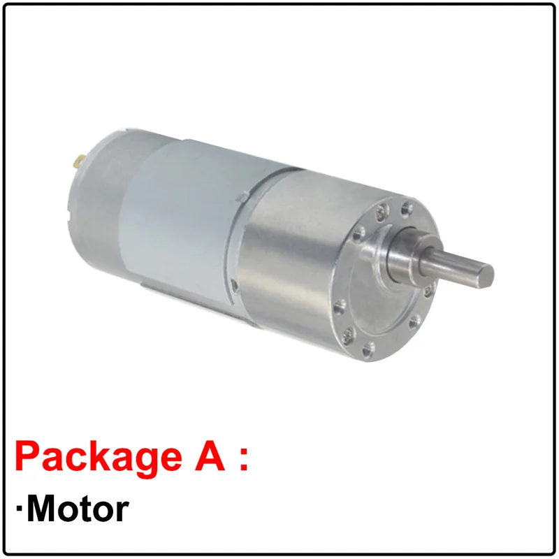 Electric Micro DC Gear Motor High Torque 12V 24V Low Speed 7-960RPM Adjustable Speed Reversed In DC Motor For Toys Smart Device