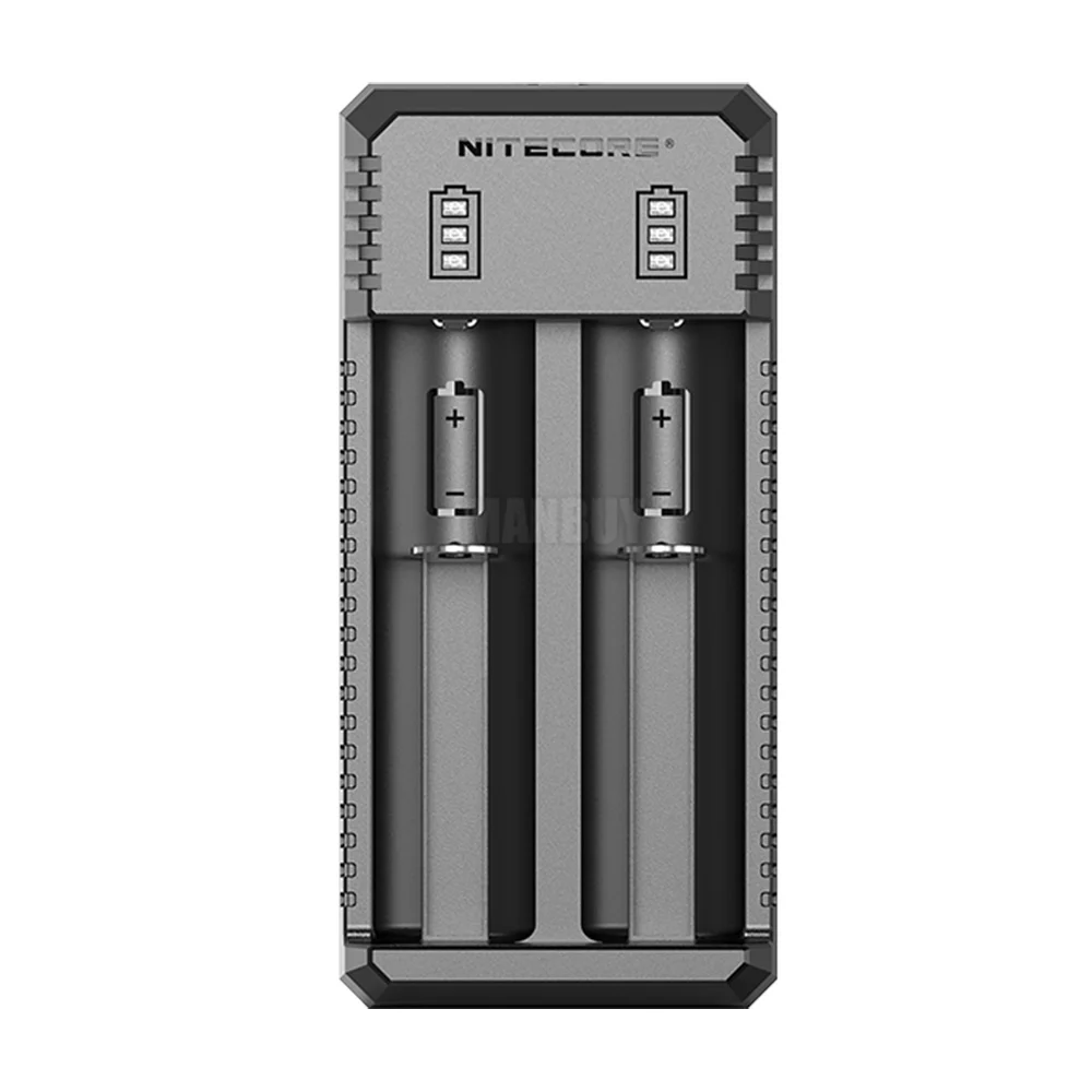 Wholesale Original NITECORE UI2 2Slot Portable Dual-Slot USB Li-ion IMR Battery Charger Outdoor Charging 18650 14500 14650 26650