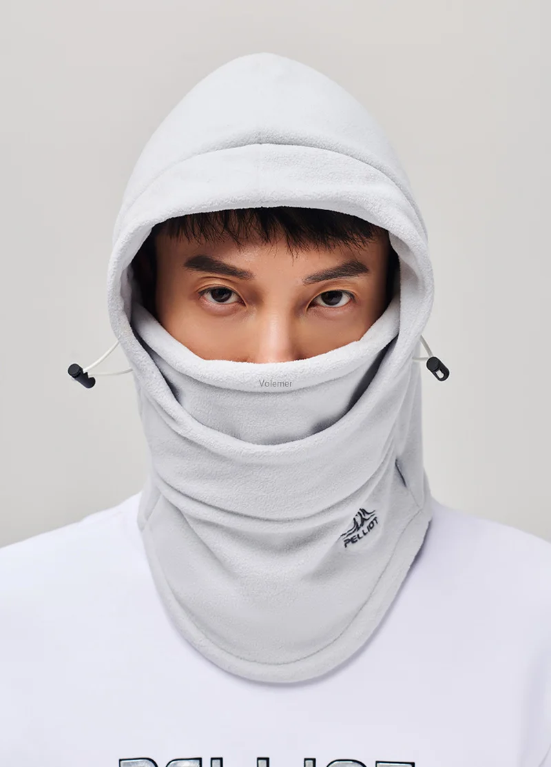 Youpin PELLIOT Winter Warm Fleece czapki maska na twarz typu kominiarka szyi cieplej mężczyźni kobiety kolarstwo na świeżym powietrzu i narciarstwo czapki Unisex