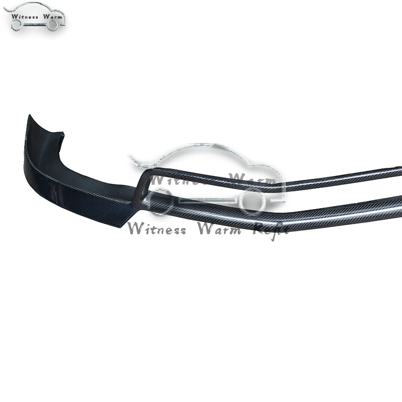 for Mercedes-benz C-class W204 C204 Amg C63 Sedan Coupe 2007- 2011 Front Bumper Lip Spoiler Splitters Carbon Fiber and Frp