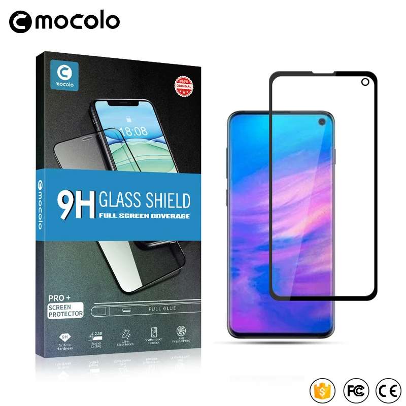 Mocolo Full Screen Tempered Glass Film On For Samsung Galaxy S20 S21 S23 S24 FE S10e 5G S20FE S24FE S 21FE EF 128/256 Protector