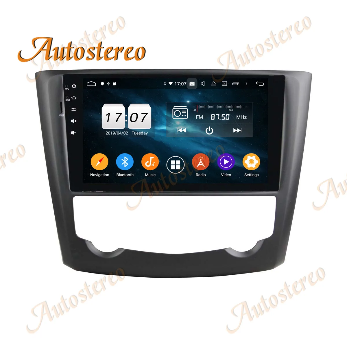 Car No DVD Player Android 9 8 Core GPS Navigation For Renault Kadjar 2016-2018 Stereo Head Unit Multimedia Player Auto Radio DSP