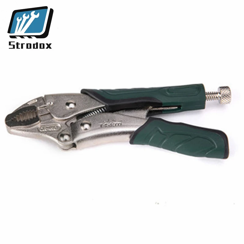 Hardware tools Round mouth C-type quick pliers with blade 7 inch strong force pliers 5 inch fixed pliers