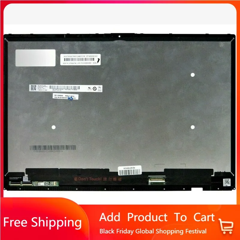 

Original 13.9" Laptop Screen For Lenovo Yoga C930 C930-13IKB LCD Touch Screen FHD 1920*1080 30 Pin UHD3840*2160 Edp 40Pin