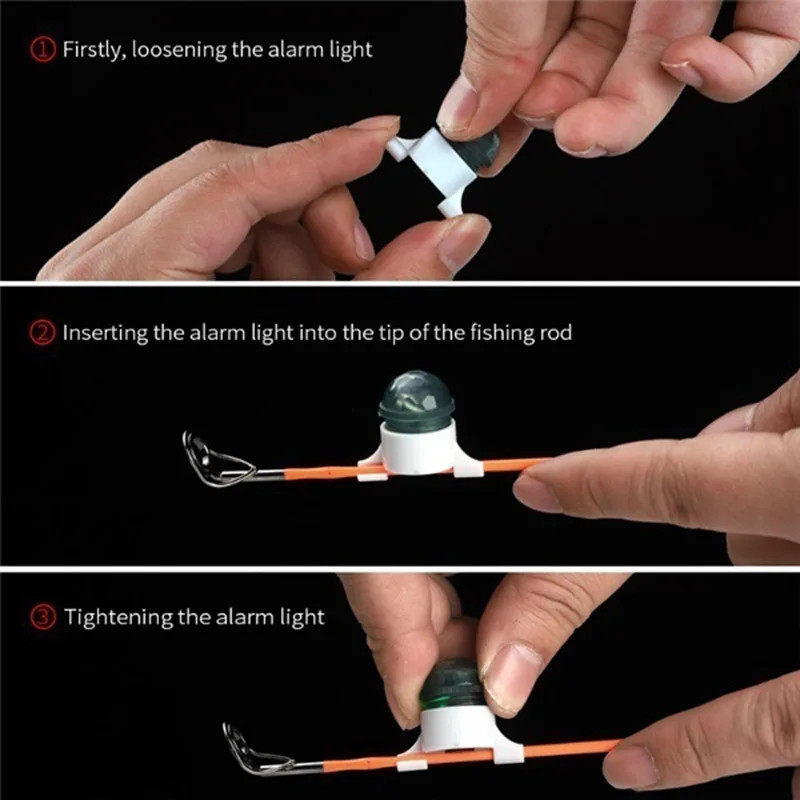 FLYSAND Alarma de mordida LED – Detección automática para carpa - imagen 2