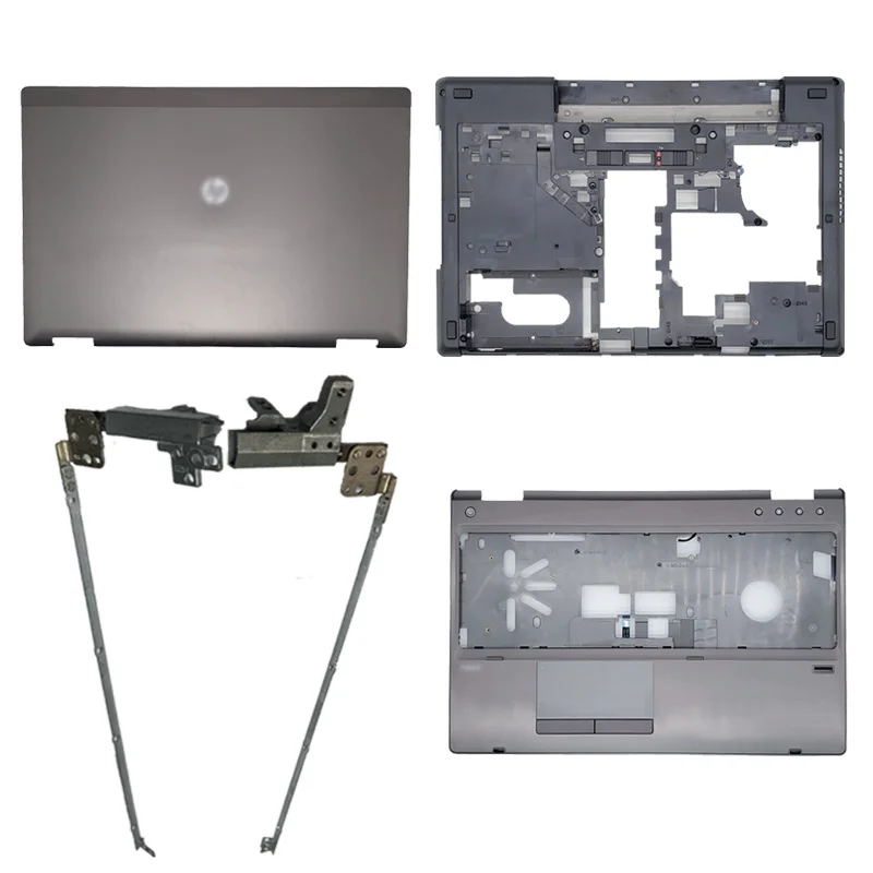 Pop For HP ProBook 6560B 6570B Laptop LCD Back Cover/Hinges/Palmrest/Bottom Case 641202-001 641205-001 644695-001