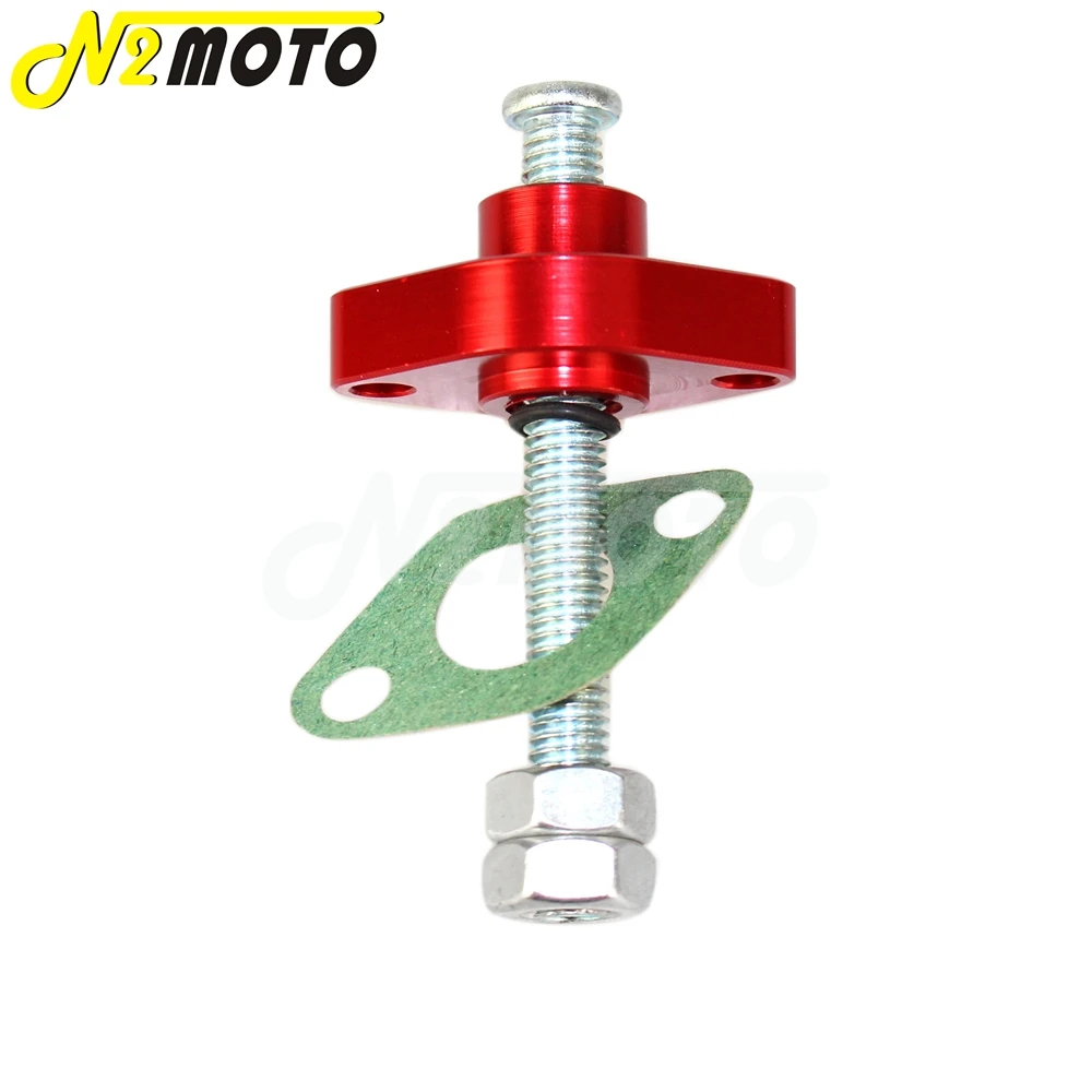 For Kawasaki Off Road KL250 KLX250 KL600 KL650 Vulcan 750 Motorcycle Red Black Blue Cam Camshaft Timing Chain Tensioner Gasket