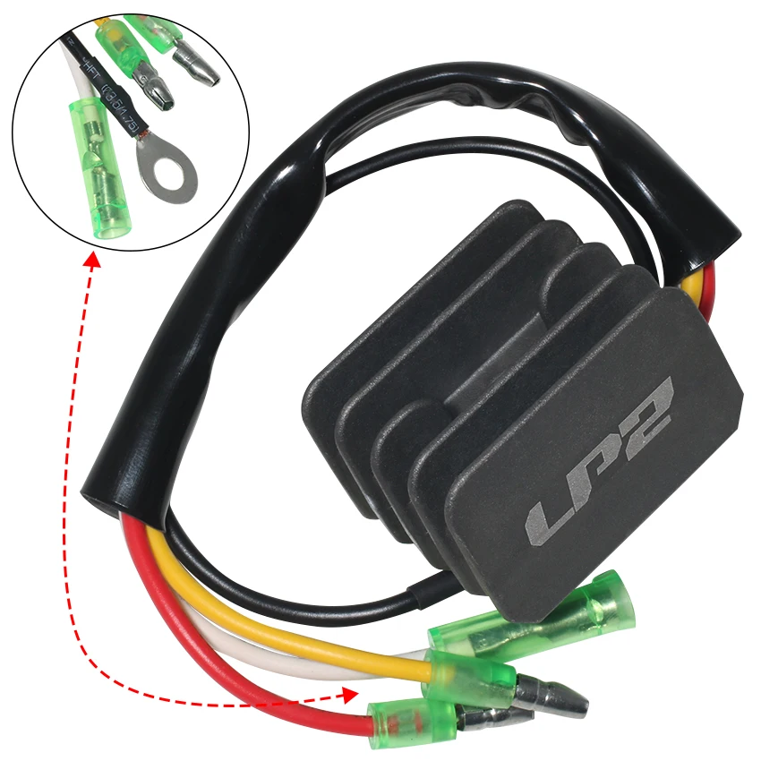 

32800-95D00 32800-95D02 Motorcycle Voltage Regulator Rectifier For Suzuki DF9.9 DF15 J4VJ DT6 DT8 S/L DT9.9C DT15C DT200 DT225