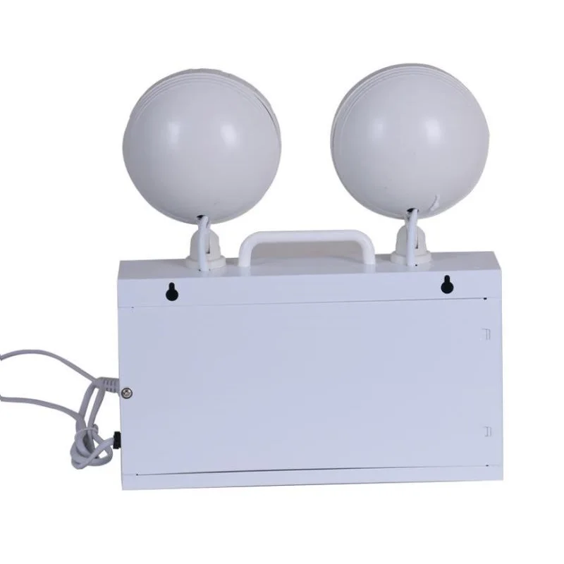 LED Rotatable Lamp Cap, Fire Emergency, Double Head Outlet, Lighting Wall Mounted Indicator Light