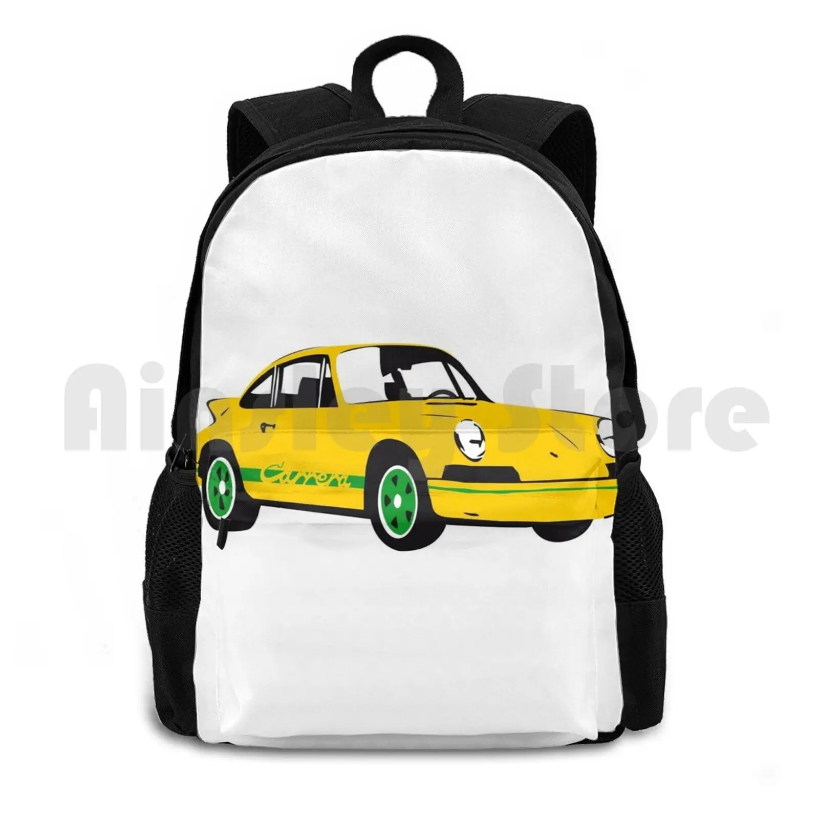 

Classic Design Outdoor Hiking Backpack Riding Climbing Sports Bag Classic Vintage Yellow