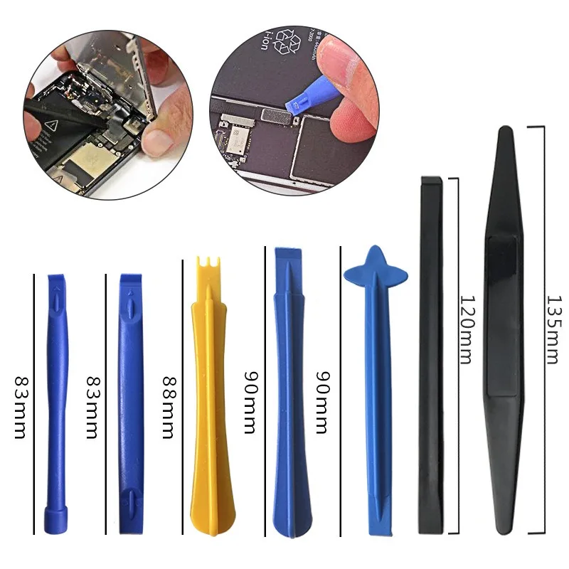 Kit de mantenimiento y reparación de 22 herramientas multifunción para desarme de celulares, iPad y laptops 5