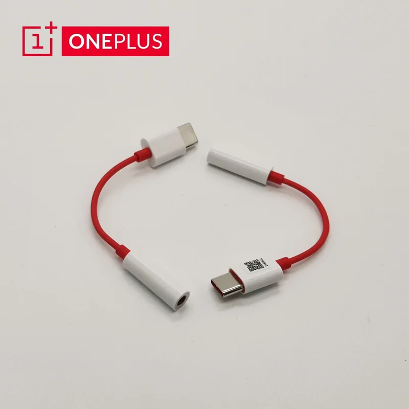 Oryginalny Oneplus 12 10 9 8 7 6T typ C do 3.5mm Jack słuchawki konwerter słuchawek typu-C AUX Adapter Audio konwerter kabel muzyczny