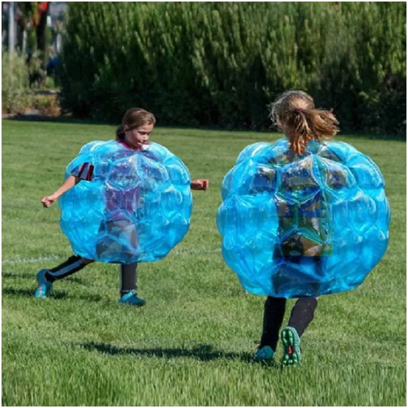 

60cm Bumper Bubbles outdoor Sports Games Fighting Balls Inflatable Fitness PVC Air Zorbing Balls body Bumper Ball Toys