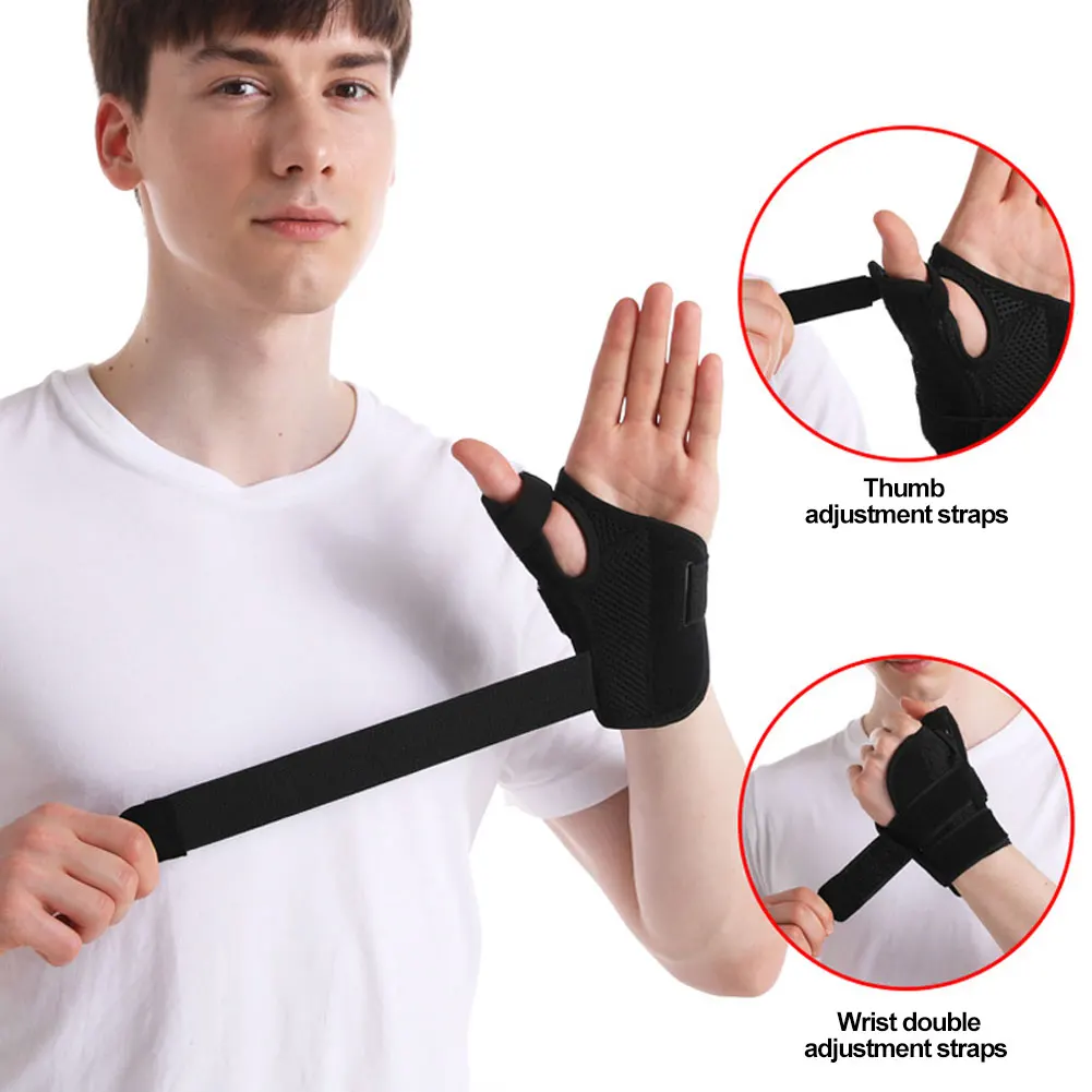 Recovery Thumb Brace Ambidextrous Splint For Arthritis Tendonitis Fracture Strain Fits Both Hands Wrist Thumb Stabilizer Immobil