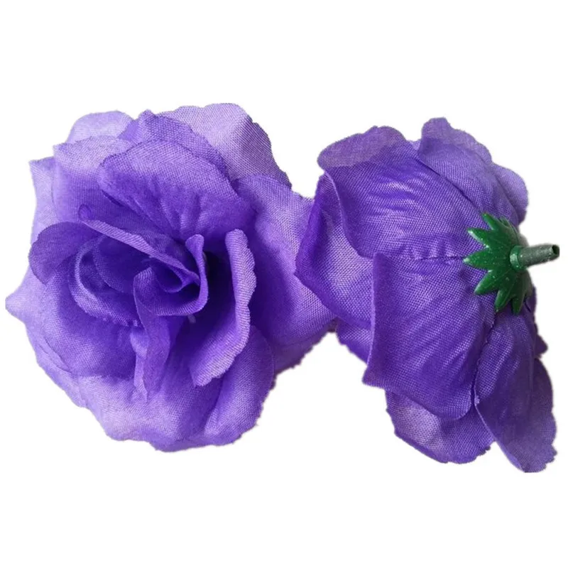 Artificial Silk Rose Flower Heads, Wedding Arch Wall Flower, Bouquet Decoration, DIY Accessories, 22Colors, 8cm, 300Pcs