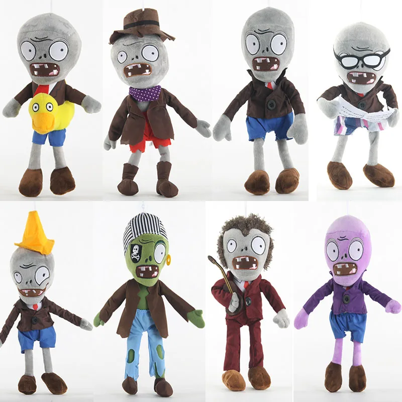 Peluche Plants vs Zvised Cosplay pour enfants, chapeaux PVZ 7,5, canard zombie, cadeau pour enfants, 39 styles, 22-30cm