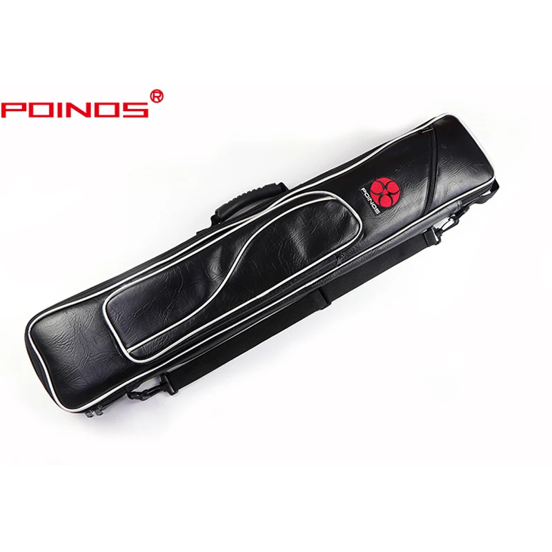 POINOS Soft Billiard Pool Cue Case Bag 3 Butts 5 Shafts Billiard Accessories