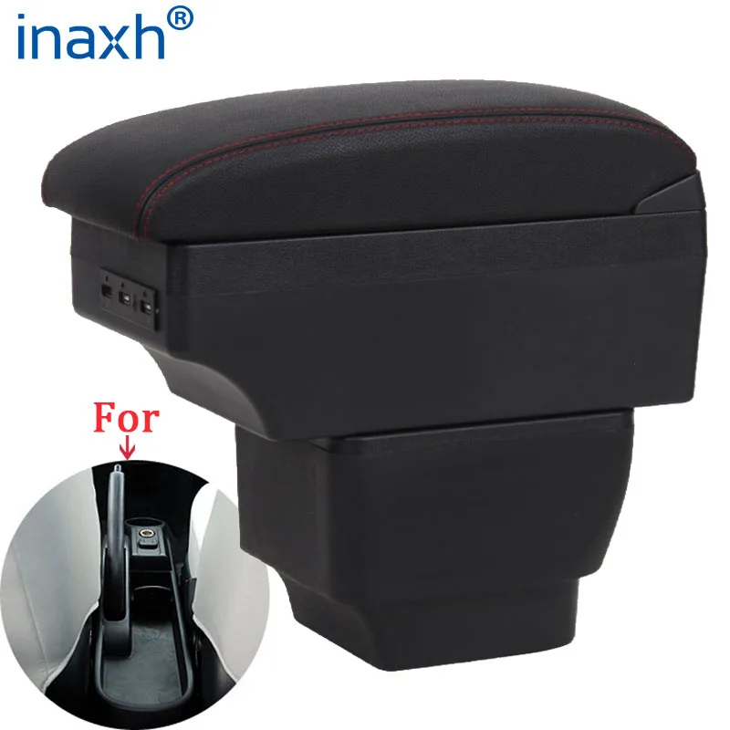 For MAZDA 2 Armrest For MAZDA 2 Demio Car Armrest box Retrofit parts Storage box Car Accessories Interior Parts details