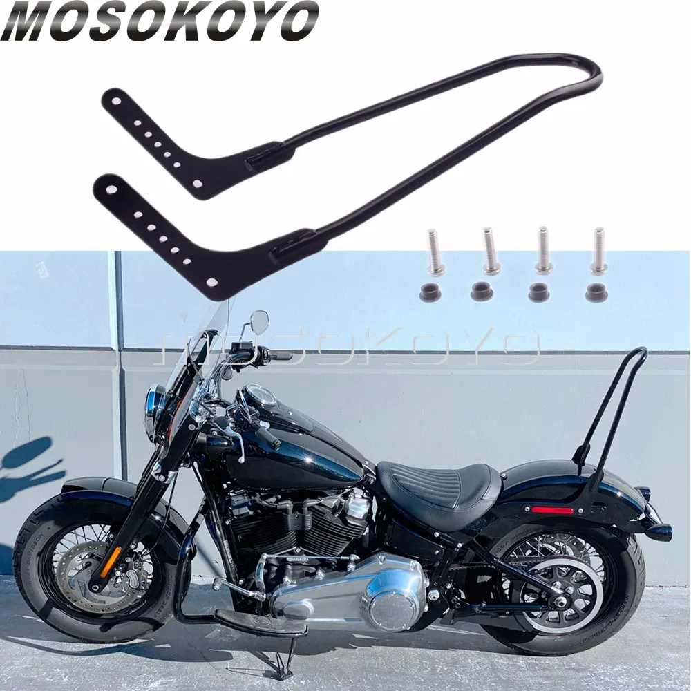 

Для Harley 18-After Softail FLSL FLDE Heritage Classic FLHC FLHCS Street Bob FXBB черная спинка для пассажирского мотоцикла