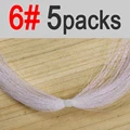 5 paquetes Color 6