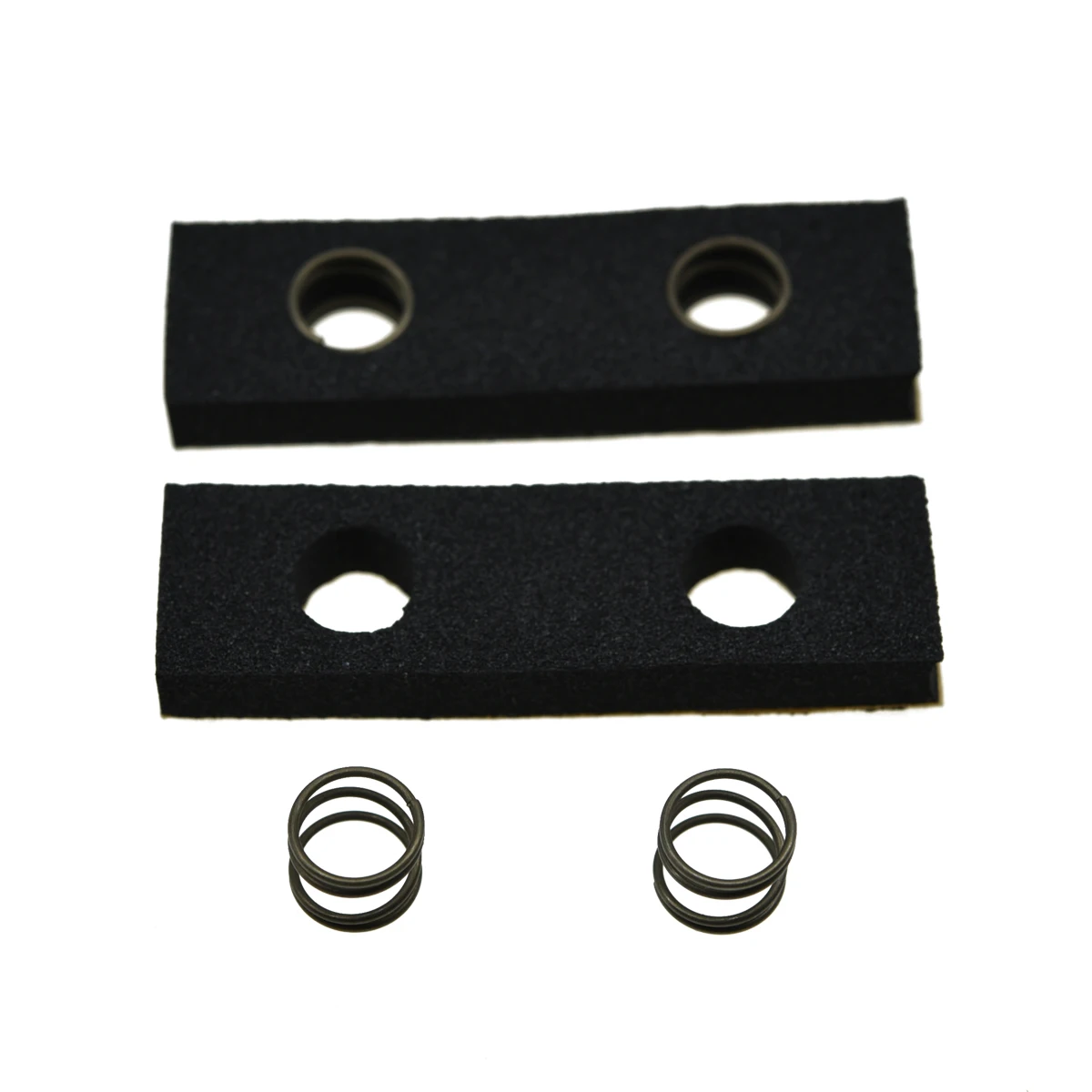 KAISH Set of 2 Bass Pickup Height Foam Pickup Height Adjustment Pads with Springs for Jazz J Bass or Jazzmaster Pickups